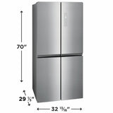 Frigidaire 17.4 Cu. Ft. Counter-Depth 4-Door Refrigerator