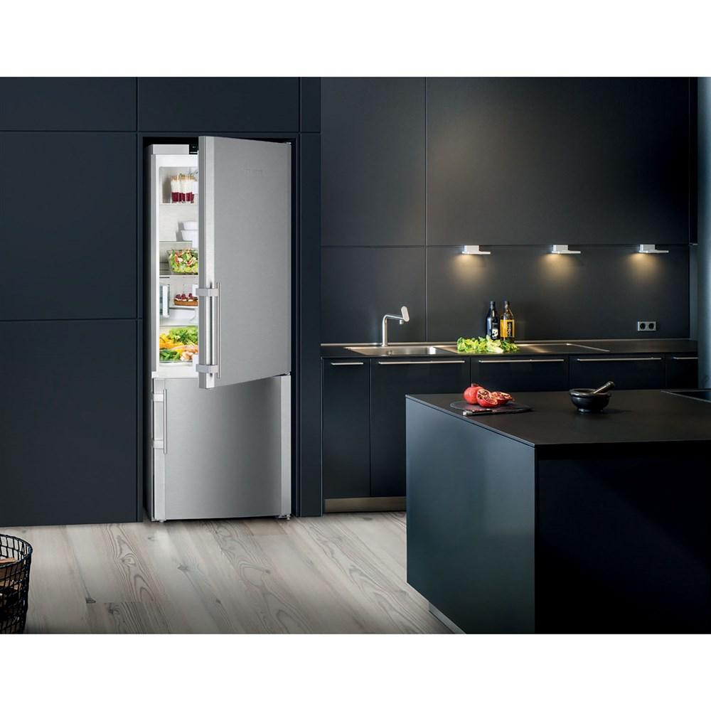 Freestanding Refrig/Freezer 30", Ice Maker, Grey Sides, Right Hinge