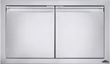 30 x 16 inch Small Double Door, Stainless Steel