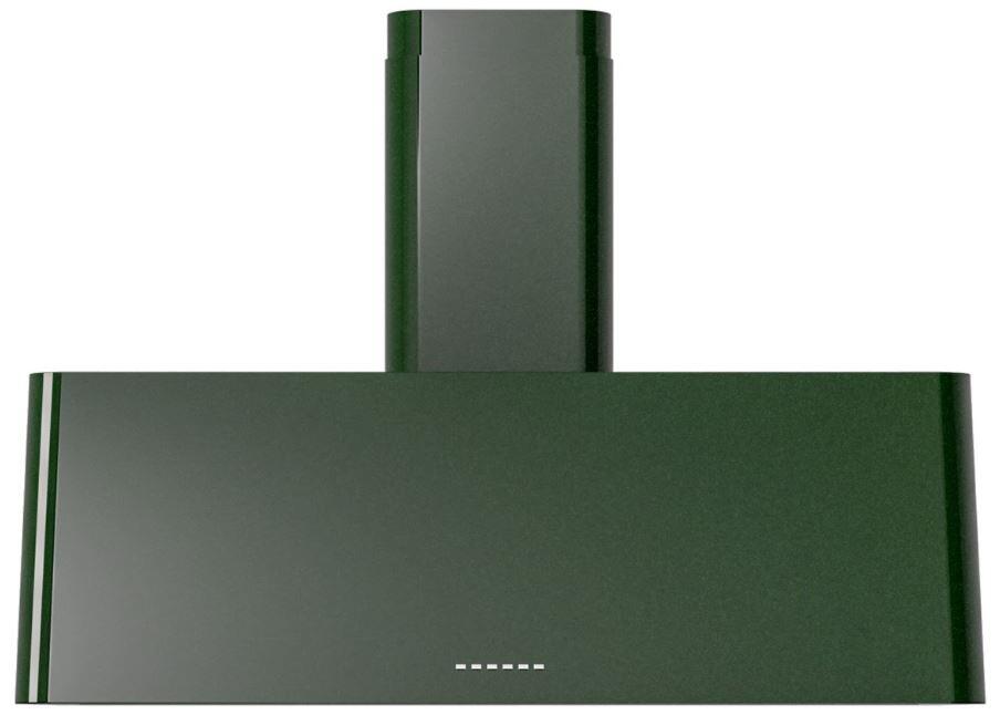 Nostalgie 40 Inch Emerald Green Wall Mount Convertible Range Hood