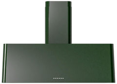 Nostalgie 40 Inch Emerald Green Wall Mount Convertible Range Hood