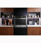 GE Profile™ 30" Smart Built-In Convection Single Wall Oven with No Preheat Air Fry and Precision Cooking