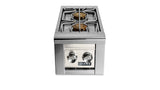 Built-in Double side burners - Glacier