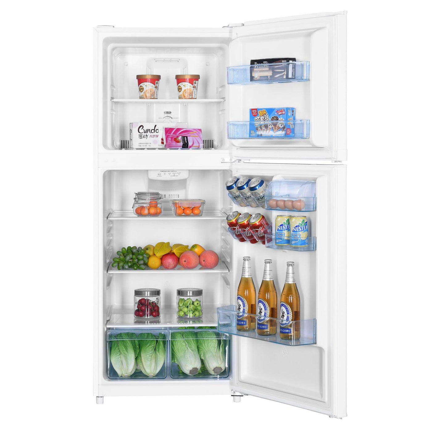 Avanti 10.0 cu. ft. Apartment Size Refrigerator - Stainless Steel / 10.0 cu. ft.