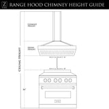 ZLINE Wall Mount Range Hood in Stainless Steel (KN6)