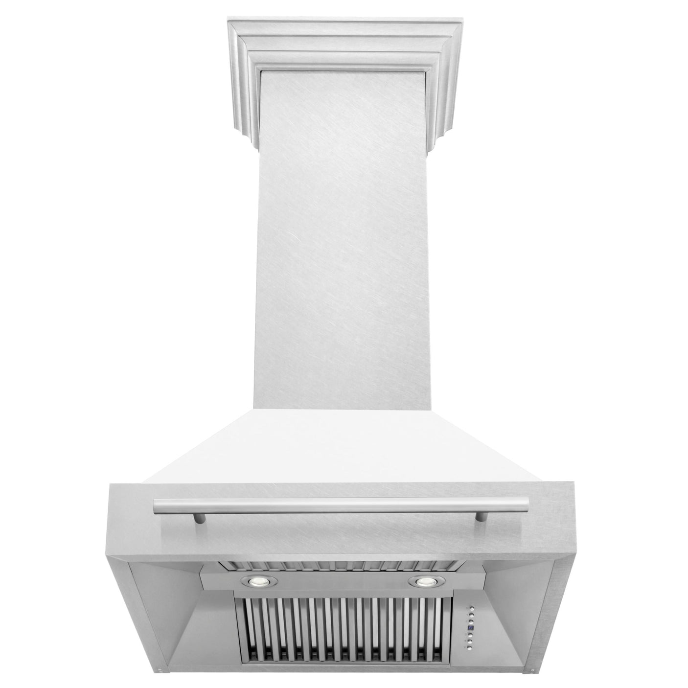 ZLINE 30 in. DuraSnow Stainless Steel Range Hood with Color Shell Options (8654SNX-30) [Color: Black Matte]