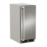 15-In Outdoor Built-In Refrigerator with Door Style - Stainless Steel