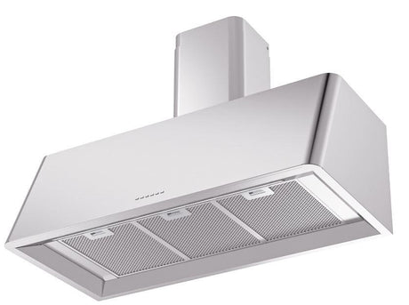 Nostalgie 40 Inch Stainless Steel Wall Mount Convertible Range Hood