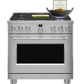 Café™ 36" Smart Dual-Fuel Commercial-Style Range with 6 Burners (Natural Gas)