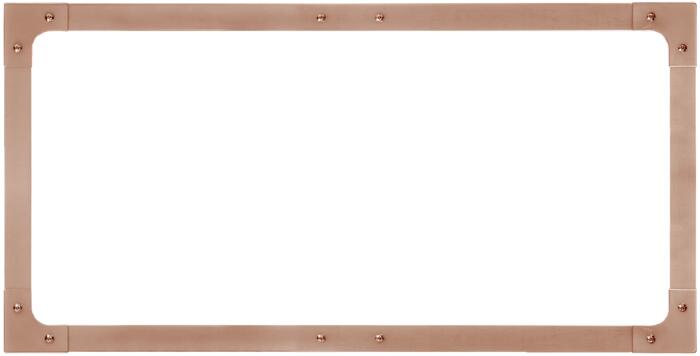 Copper Frames for 40" Dual Oven Doors