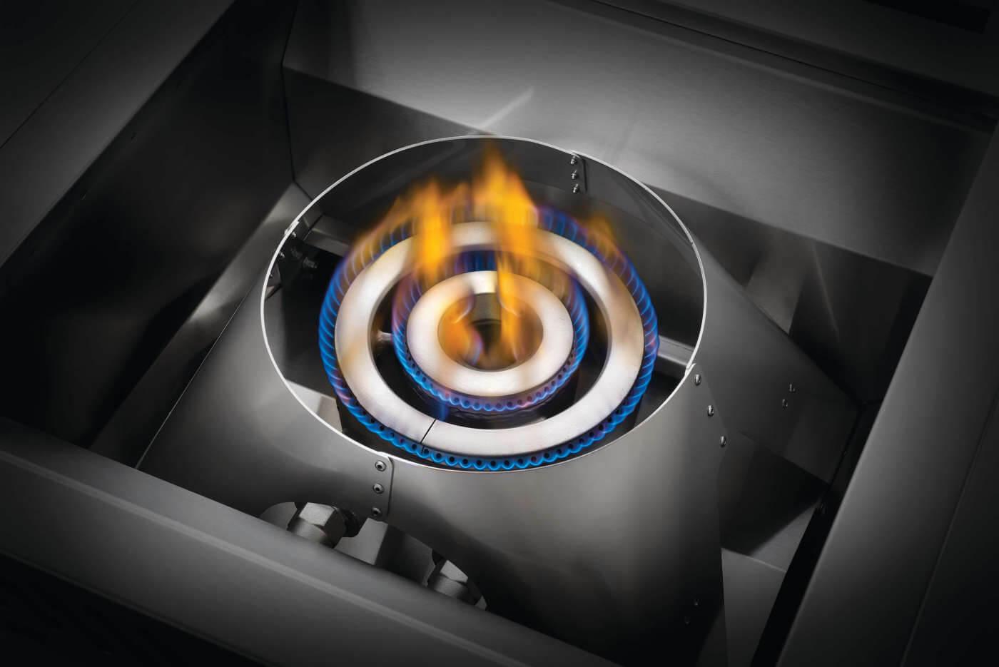 Built-in 700 Series Power Burner with Stainless Steel Cover , Natural Gas, Stainless Steel