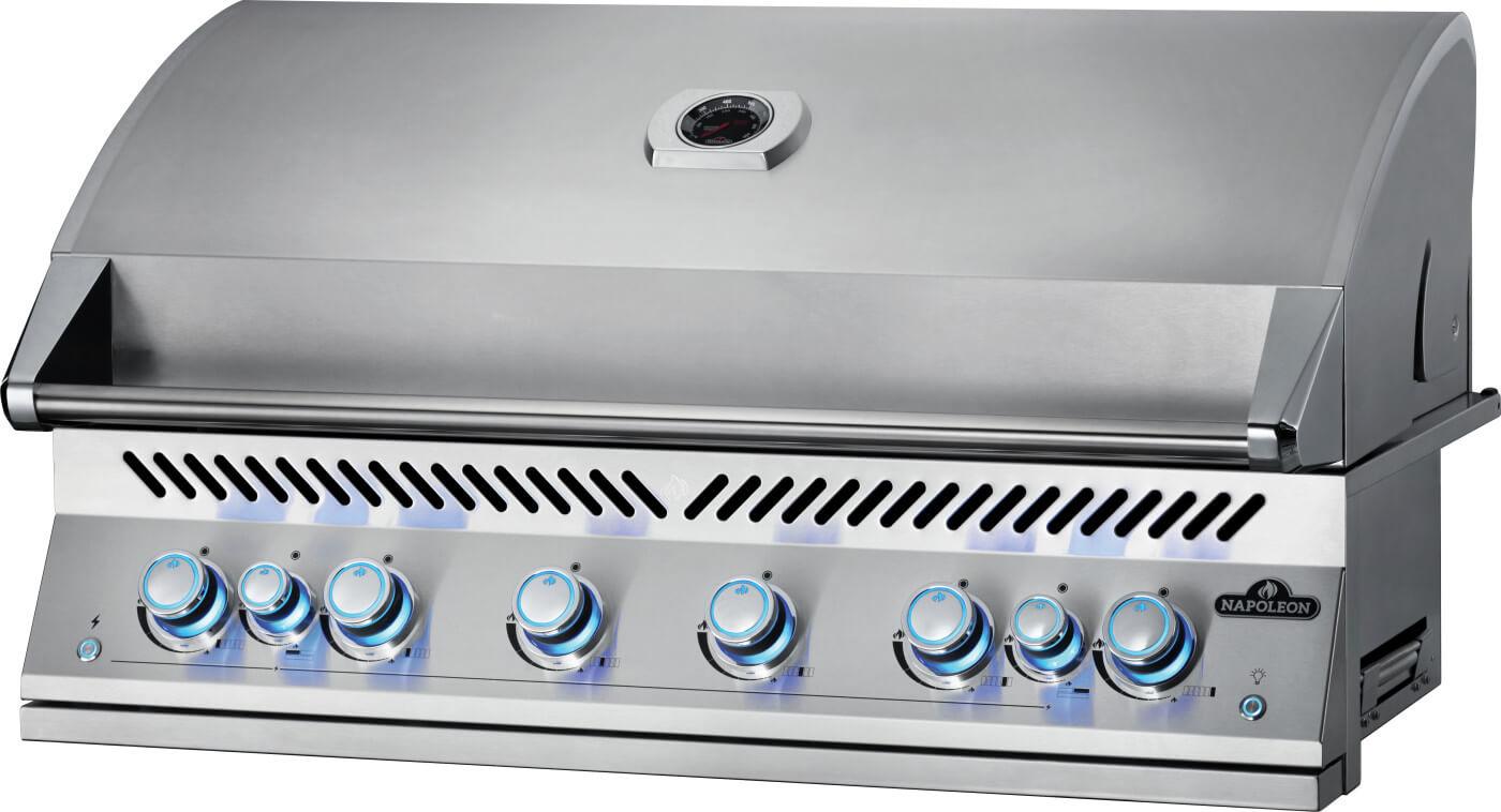 Built-In 700 Series 44 with Dual Infrared Rear Burners , Propane, Stainless Steel