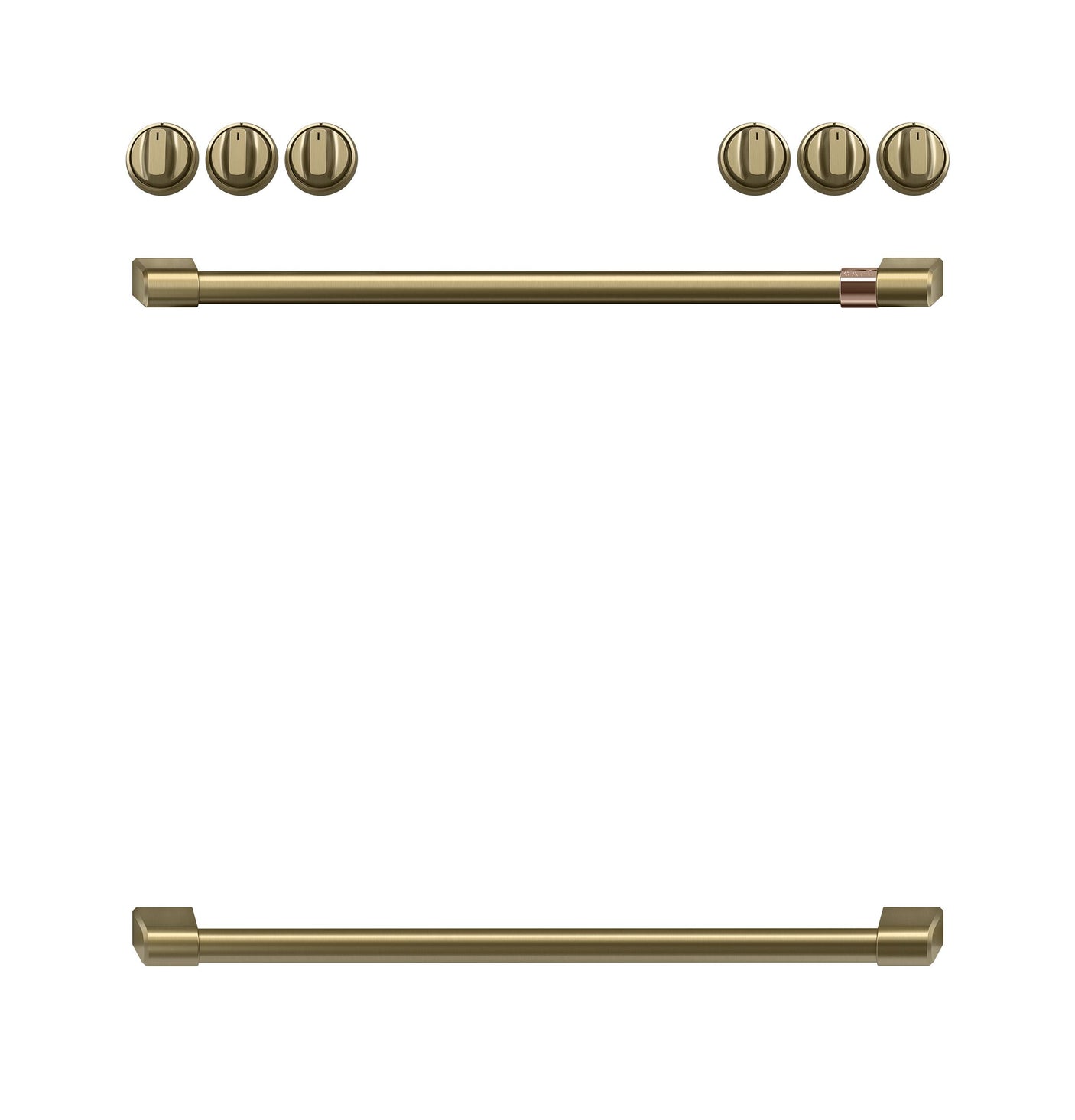 Café™ Handle Kit - Range Brushed Brass