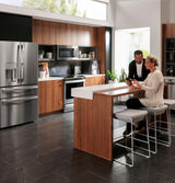 GE Profile™ 22.4 Cu. Ft. Smart Counter-Depth Fingerprint Resistant 4-Door French-Door Refrigerator with Door In Door