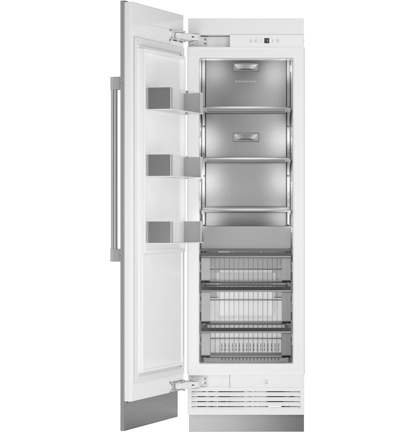 Monogram 24" Panel-Ready Premium Integrated Column Freezer