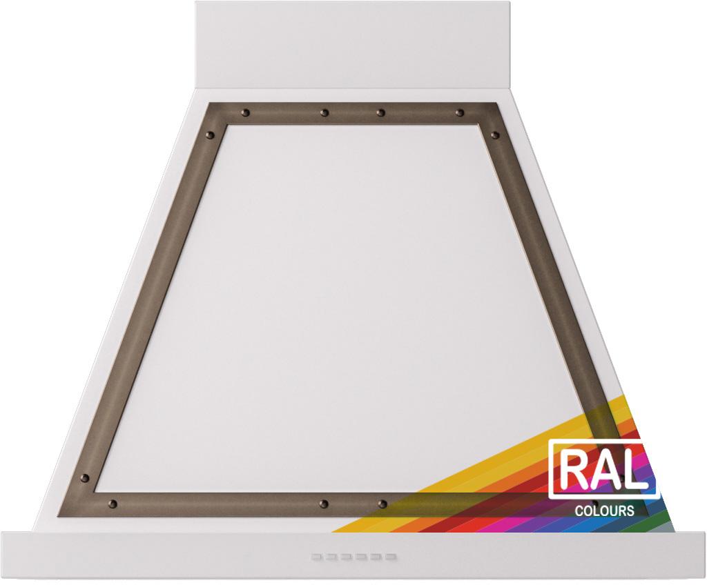 ILVE UANB30RAB Nostalgie 30" Hood in RAL Color with Bronze trim