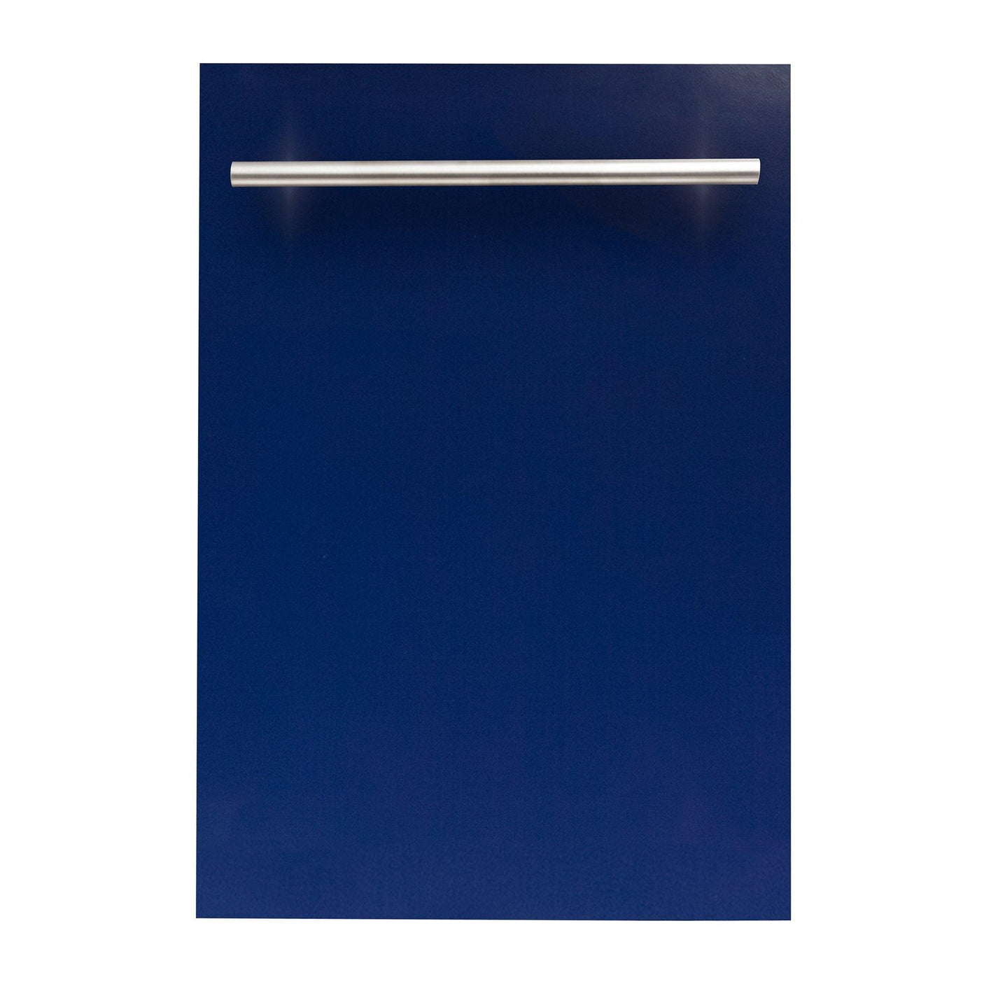 ZLINE 18 in. Dishwasher Panel in Stainless Steel with Modern Handle (DP-18) [Color: Blue Gloss]