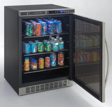 Beverage Cooler with Glass Door