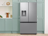 31 cu. ft. Mega Capacity 3-Door French Door Refrigerator with External Water and Ice Dispenser in Stainless Steel