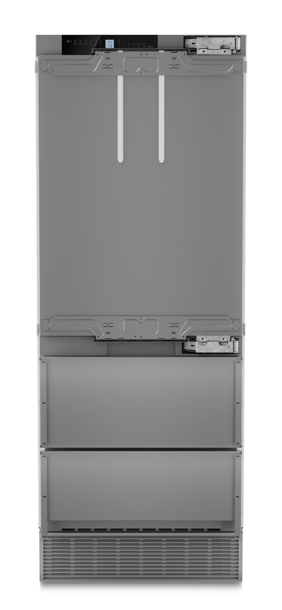 Combined refrigerator-freezer with NoFrost for integrated use