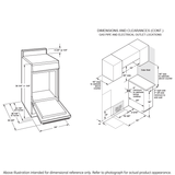 24" 2.9 Cu. Ft. Gas Free-Standing Range with Convection and Modular Backguard