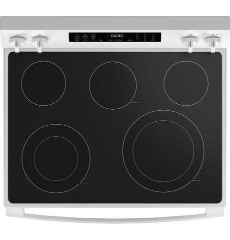 GE® 30" Free-Standing Electric Convection Range with No Preheat Air Fry and EasyWash™ Oven Tray