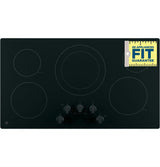 GE® 36" Built-In Knob Control Electric Cooktop