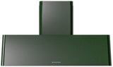 Nostalgie 48 Inch Emerald Green Wall Mount Convertible Range Hood