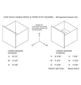 Refrigerated Drawers 24" Solid SS Drawer Front