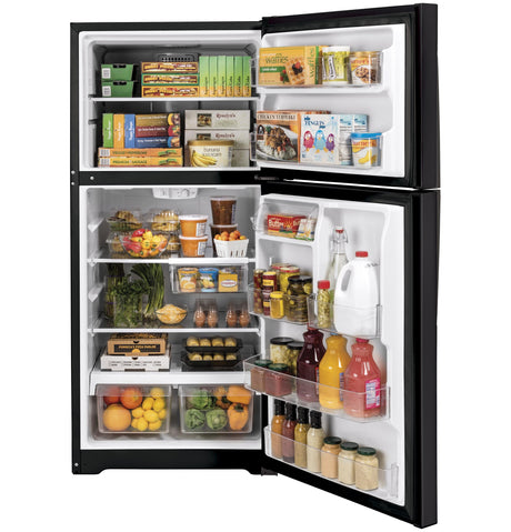 GE® 21.9 Cu. Ft. Garage Ready Top-Freezer Refrigerator