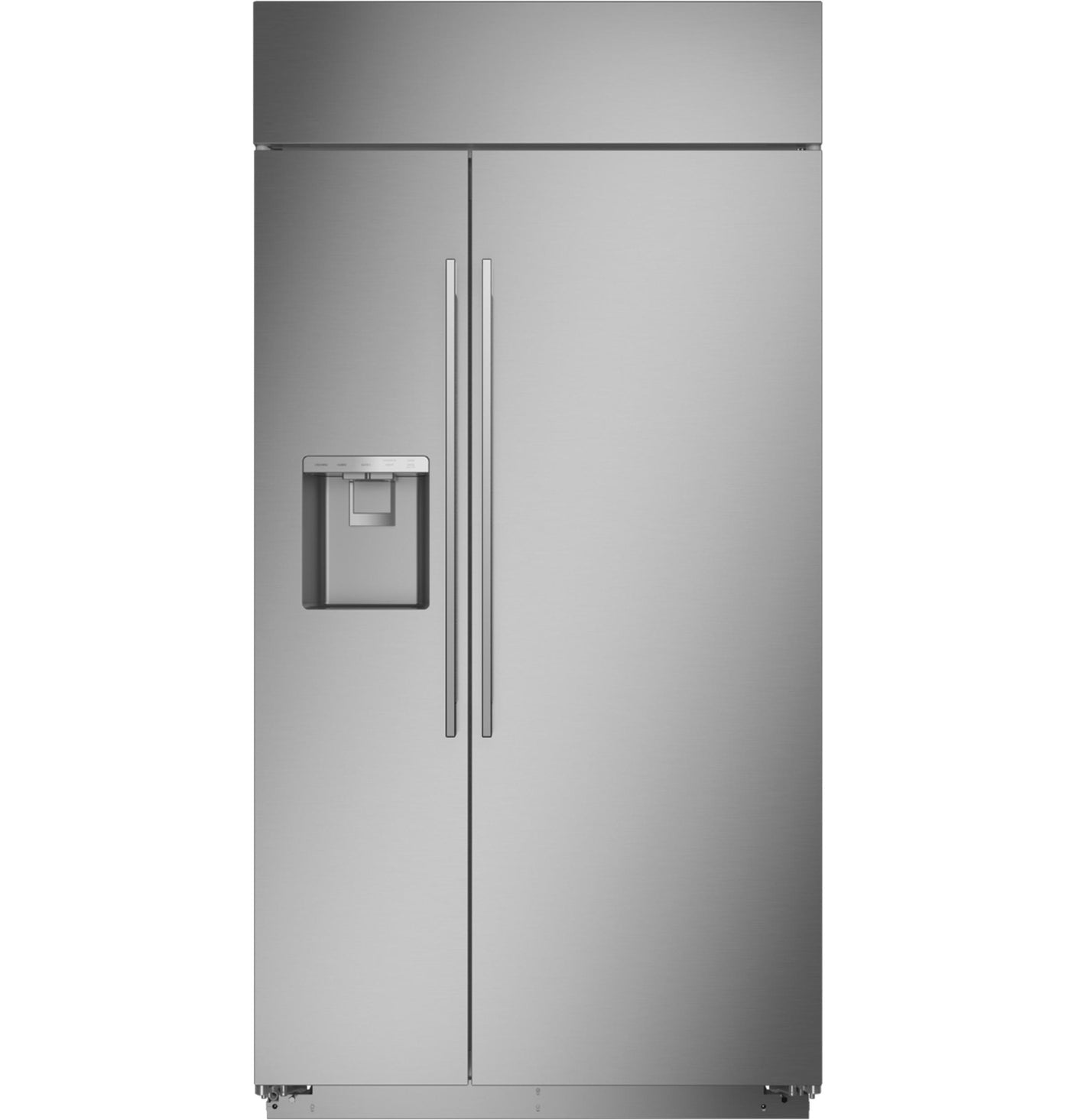 Monogram 42" Smart Built-In Side-by-Side Refrigerator with Dispenser