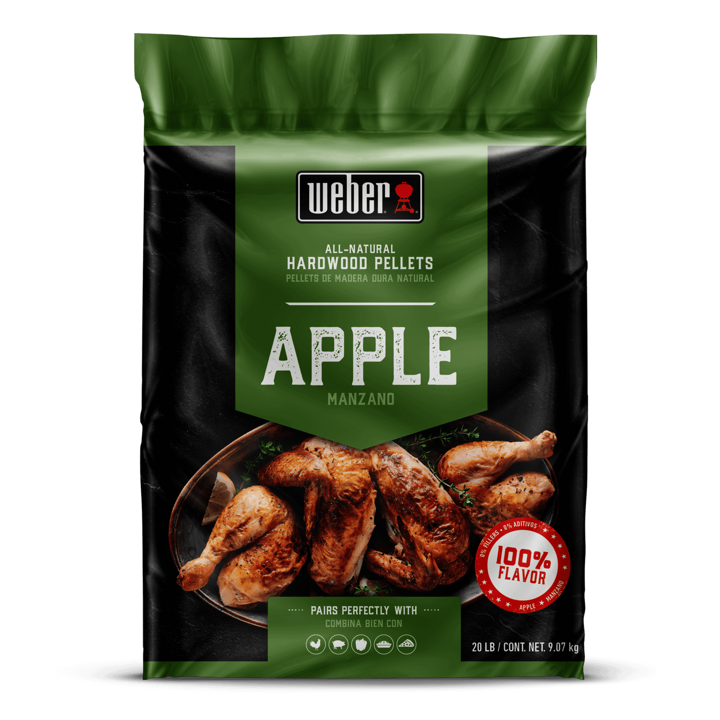 Apple All-Natural Hardwood Pellets