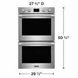 Frigidaire Professional 30" Double Wall Oven with Total Convection