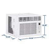 GE® 6,000 BTU Electronic Window Air Conditioner for Small Rooms up to 250 sq ft.