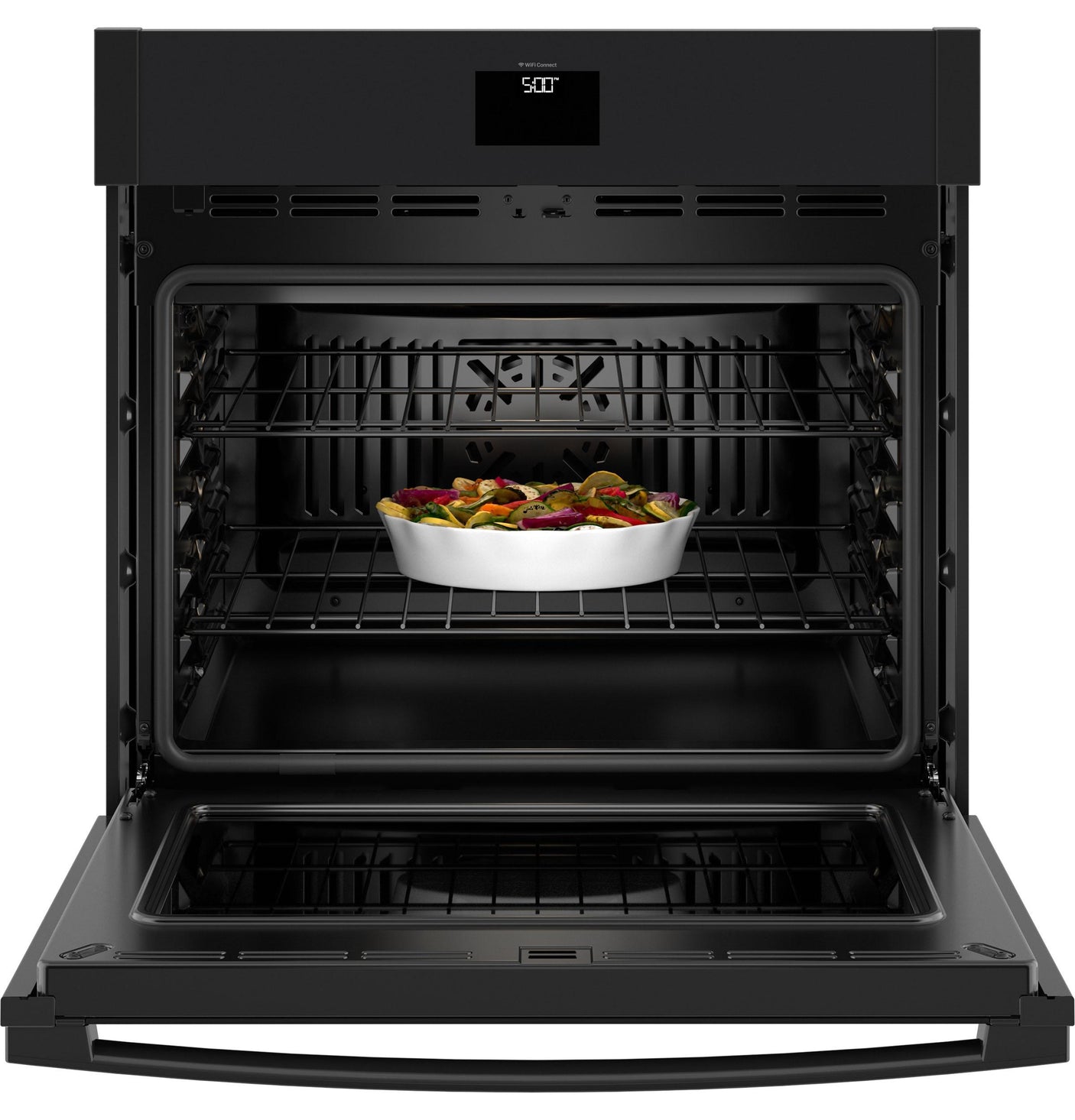 GE® 30" Smart Built-In Self-Clean Convection Single Wall Oven with No Preheat Air Fry