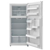 Avanti Frost-Free Apartment Size Refrigerator, 18.0 cu. ft. - Stainless Steel / 18 cu. ft.