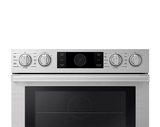 30" Steam-Assisted Double Wall Oven, Silver Stainless Steel