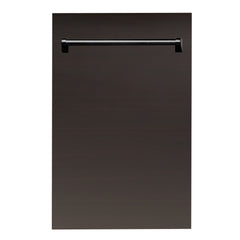 ZLINE 18 in. Dishwasher Panel with Traditional Handle (DP-18) [Color: Oil Rubbed Bronze]