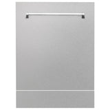 ZLINE 24" Tallac Series 3rd Rack Dishwasher with Traditional Handle, 51dBa (DWV-24) [Color: Red Matte]