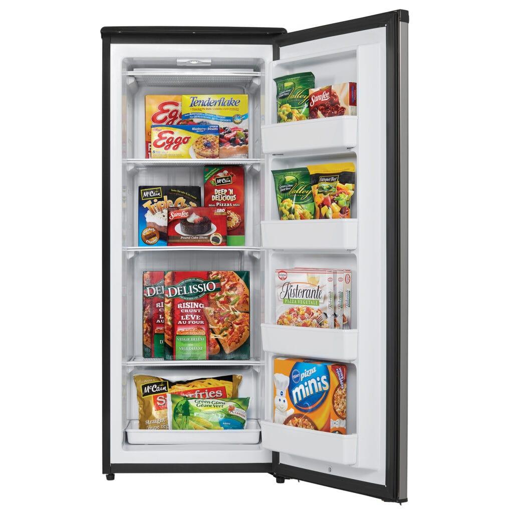 Danby Designer 8.5 cu. ft. Upright Freezer in Stainless Steel