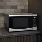 Avanti Countertop Microwave Oven, 0.9 cu. ft. - Stainless Steel / 0.9 cu. ft.