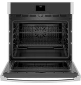 GE® 30" Smart Built-In Self-Clean Convection Single Wall Oven with Never Scrub Racks