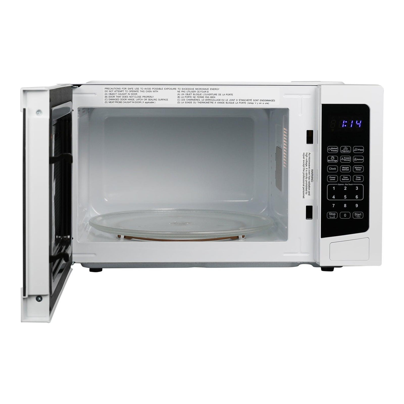 Avanti Microwave Oven, 1.1 cu. ft. Capacity - White / 1.1 cu. ft.