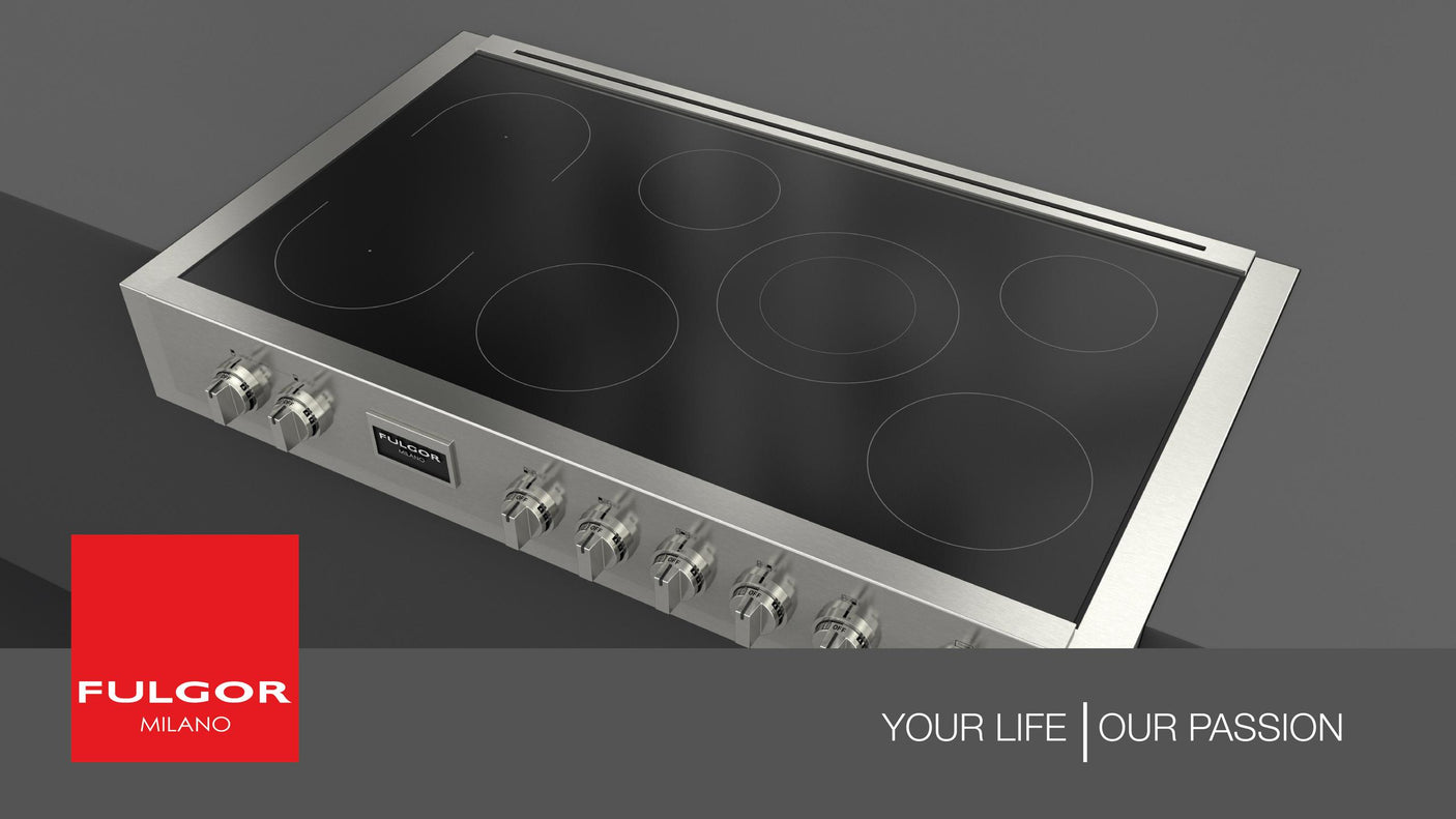 SOFIA 48" PRO INDUCTION RANGETOP - ALL GLASS