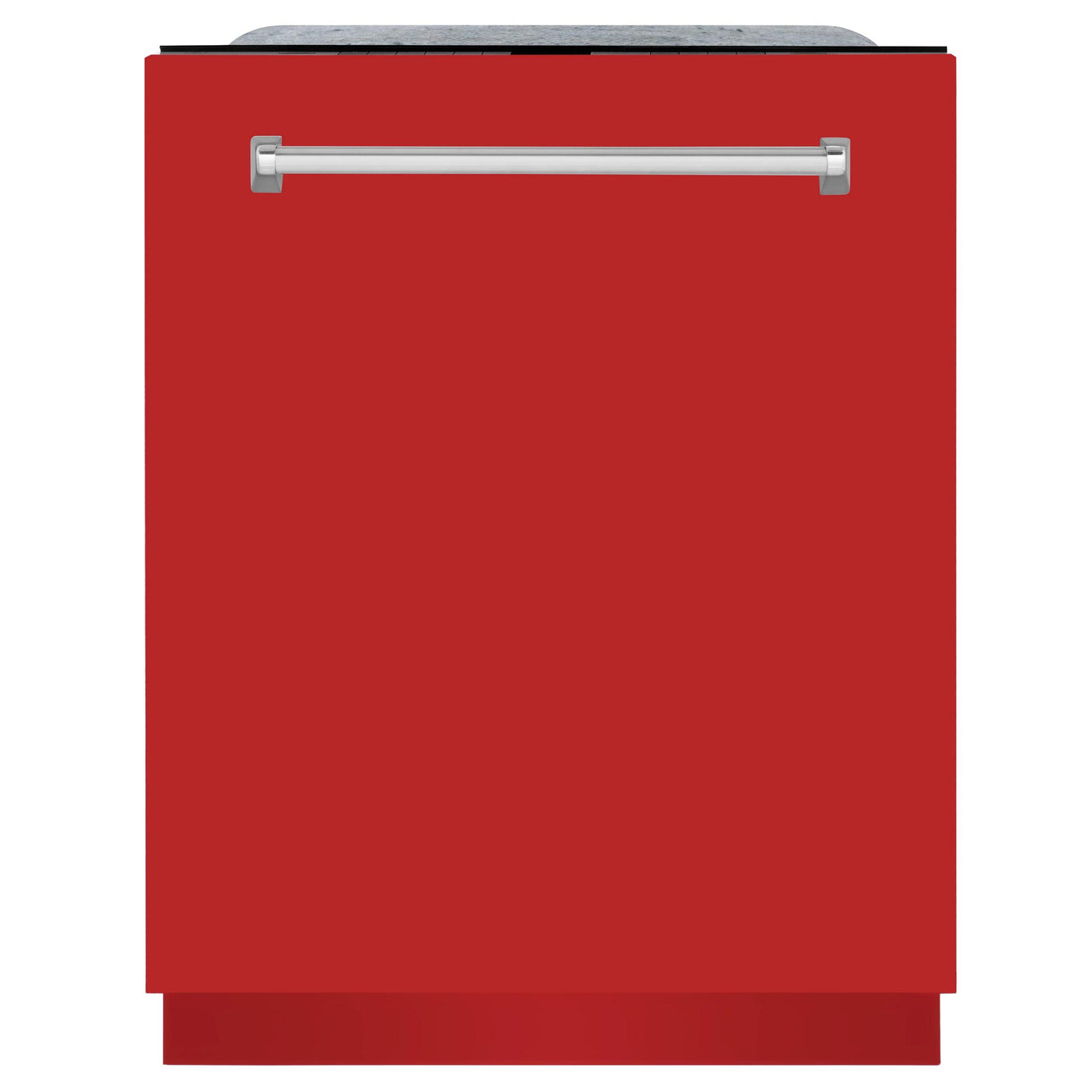 ZLINE 24" Monument Series 3rd Rack Top Touch Control Dishwasher with Stainless Steel Tub, 45dBa (DWMT-24) [Color: Red Gloss]