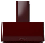 Nostalgie 30 Inch Burgundy Wall Mount Convertible Range Hood