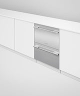 Integrated Double DishDrawer™ Dishwasher, Sanitize