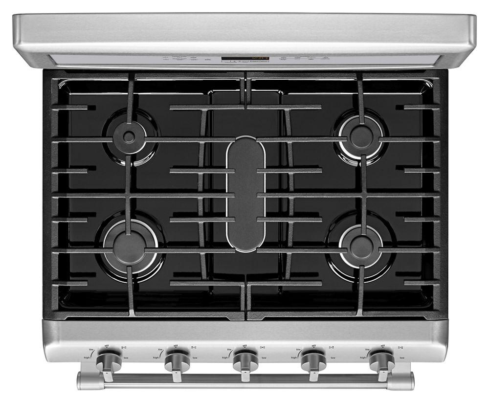 30-inch Wide Double Oven Gas Range with Convection - 6.0 cu. ft.