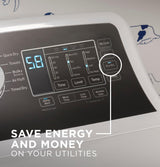 GE® 7.4 cu. ft. Capacity Electric&#x00A0;Dryer with Up To 120 ft. Venting&#x00A0;and&#x00A0;Sensor Dry