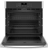 GE® 30" Smart Built-In Self-Clean Single Wall Oven with Never-Scrub Racks